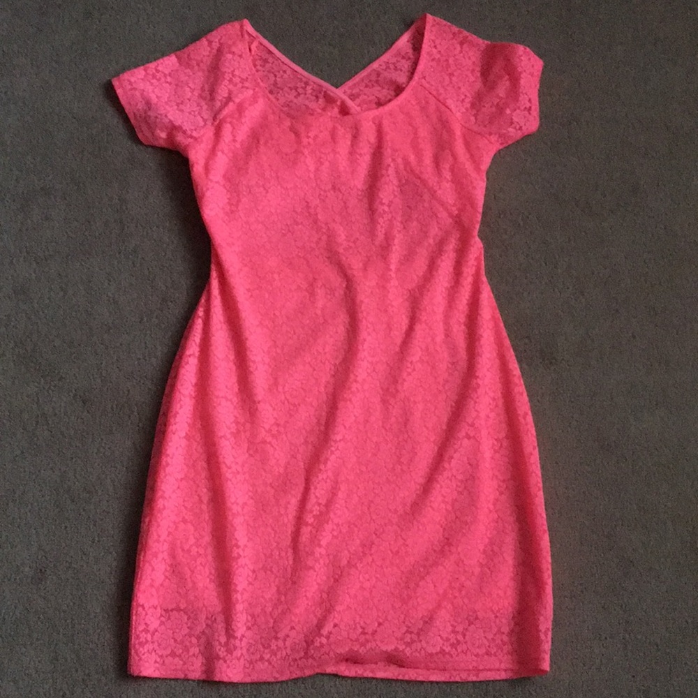 Neon Pink Dress